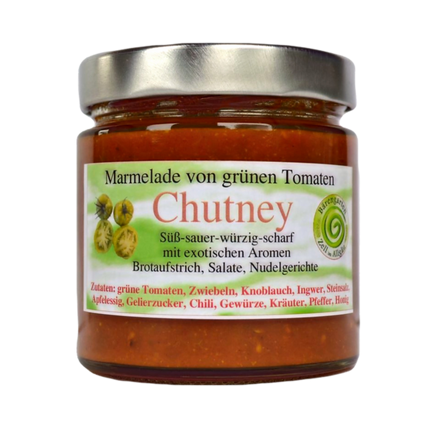 Chutney von grünen Tomaten - 400 ml