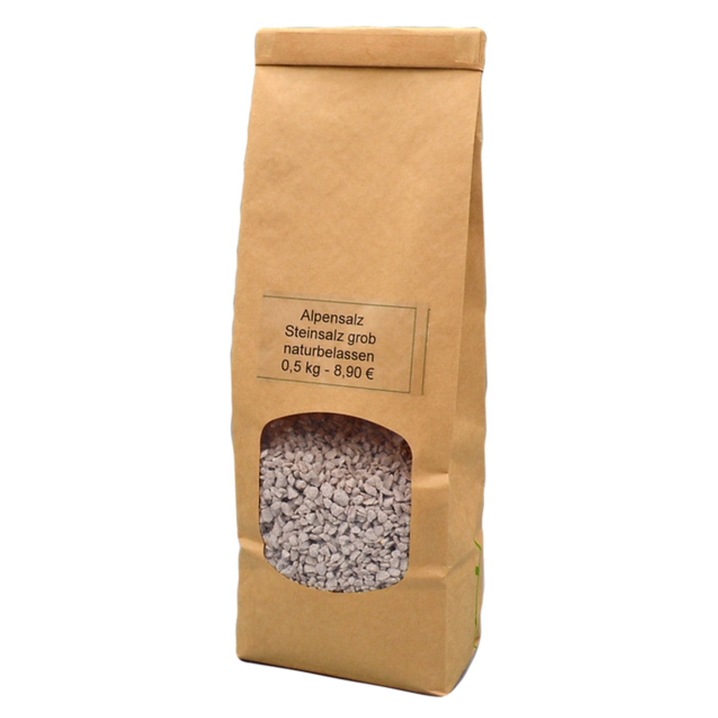 Alpensalz naturbelassen, grob - 0,5 kg