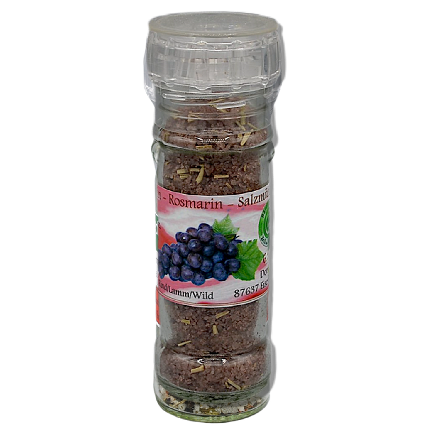 Rotwein-Rosmarinsalz - 80g