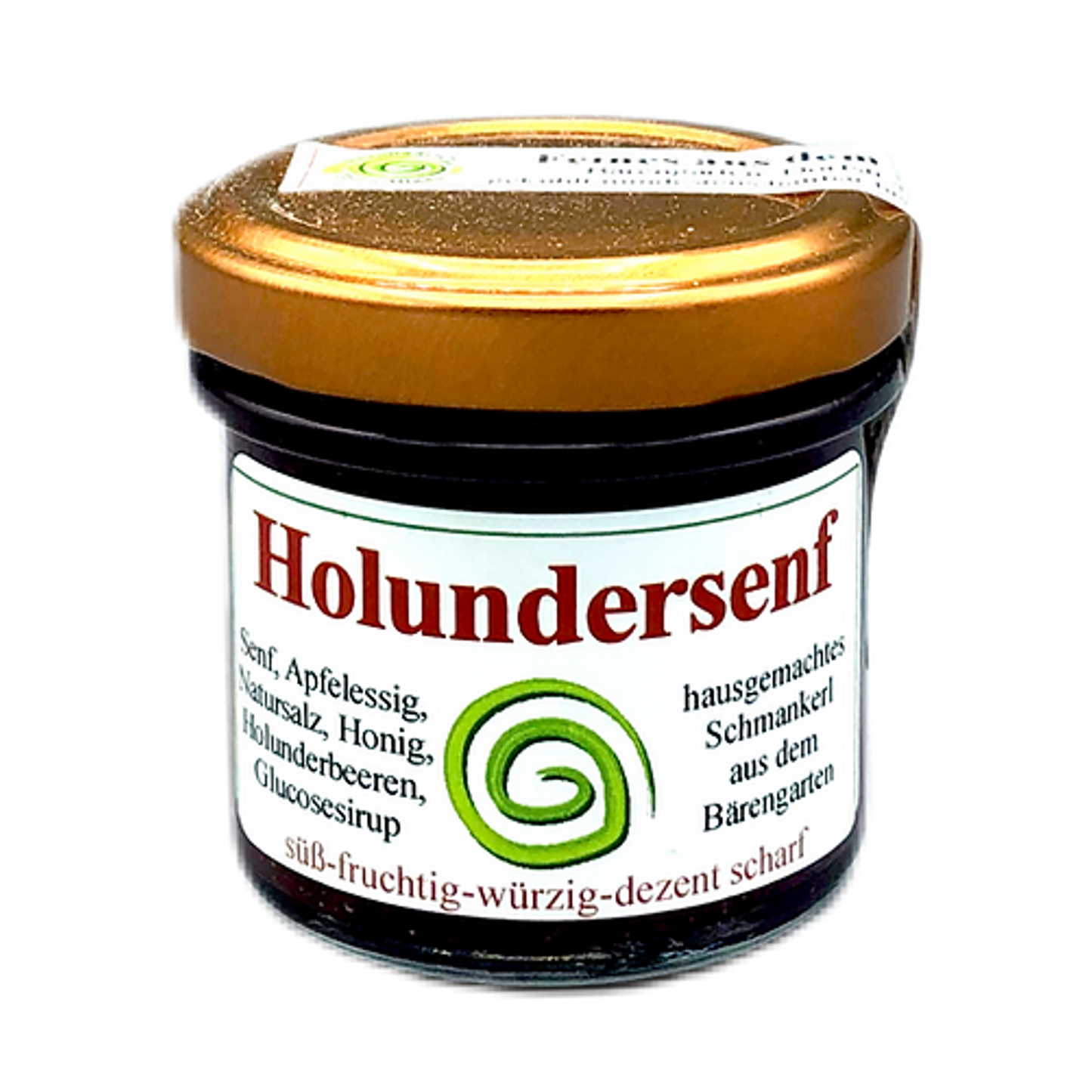 Feiner Fruchtsenf mit Holunder - 70 g