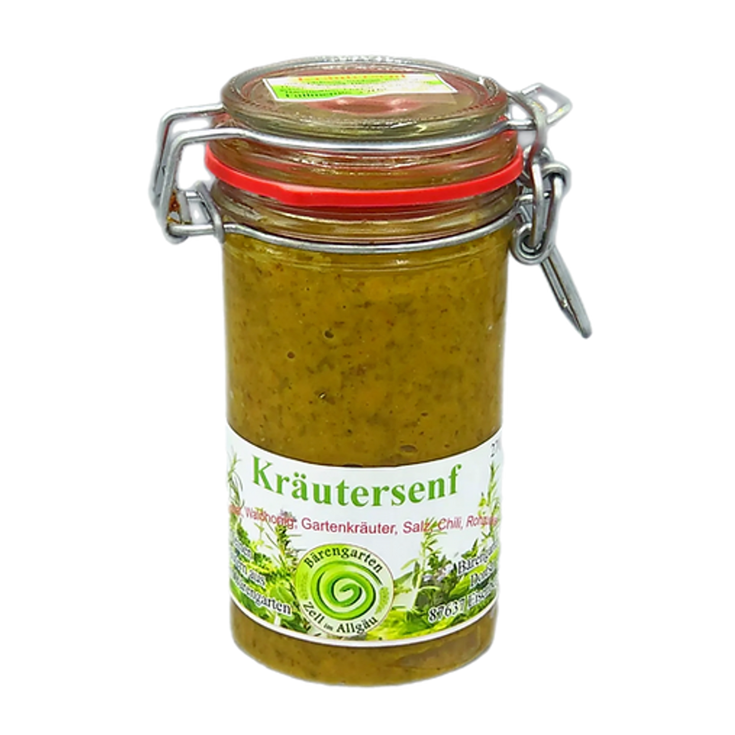 Kräutersenf mit feinen Kräutern aus dem Bärengarten - 270 g