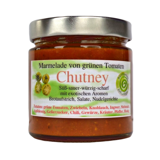 Chutney von grünen Tomaten - 400 ml