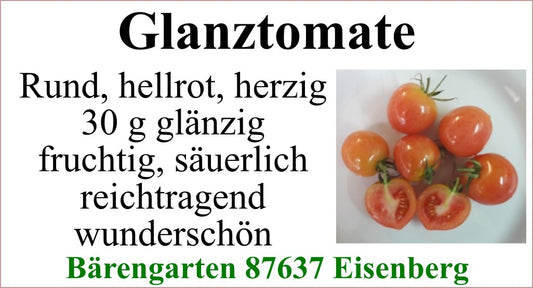 Tomaten klein - Glanztomate