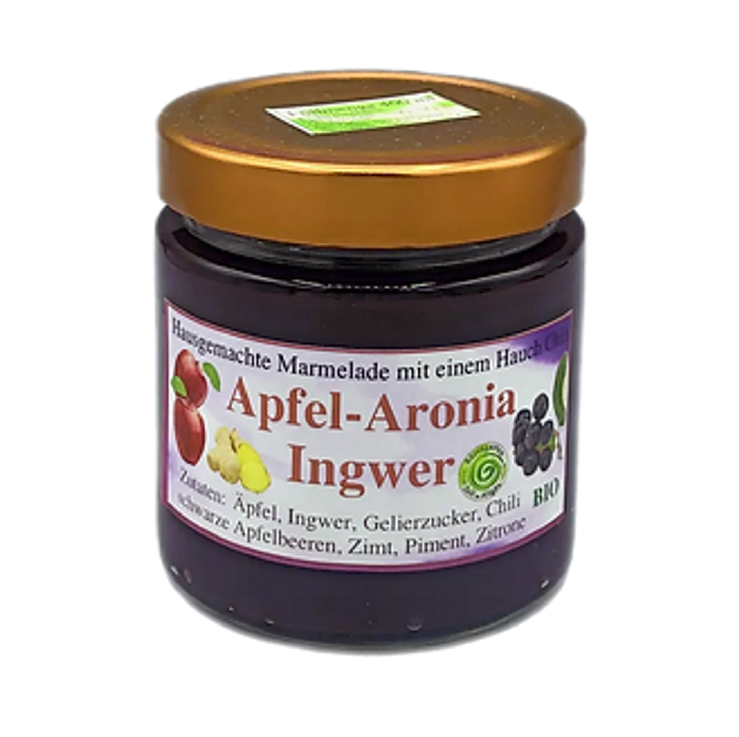 Apfel Aronia Ingwer Marmelade -250 ml