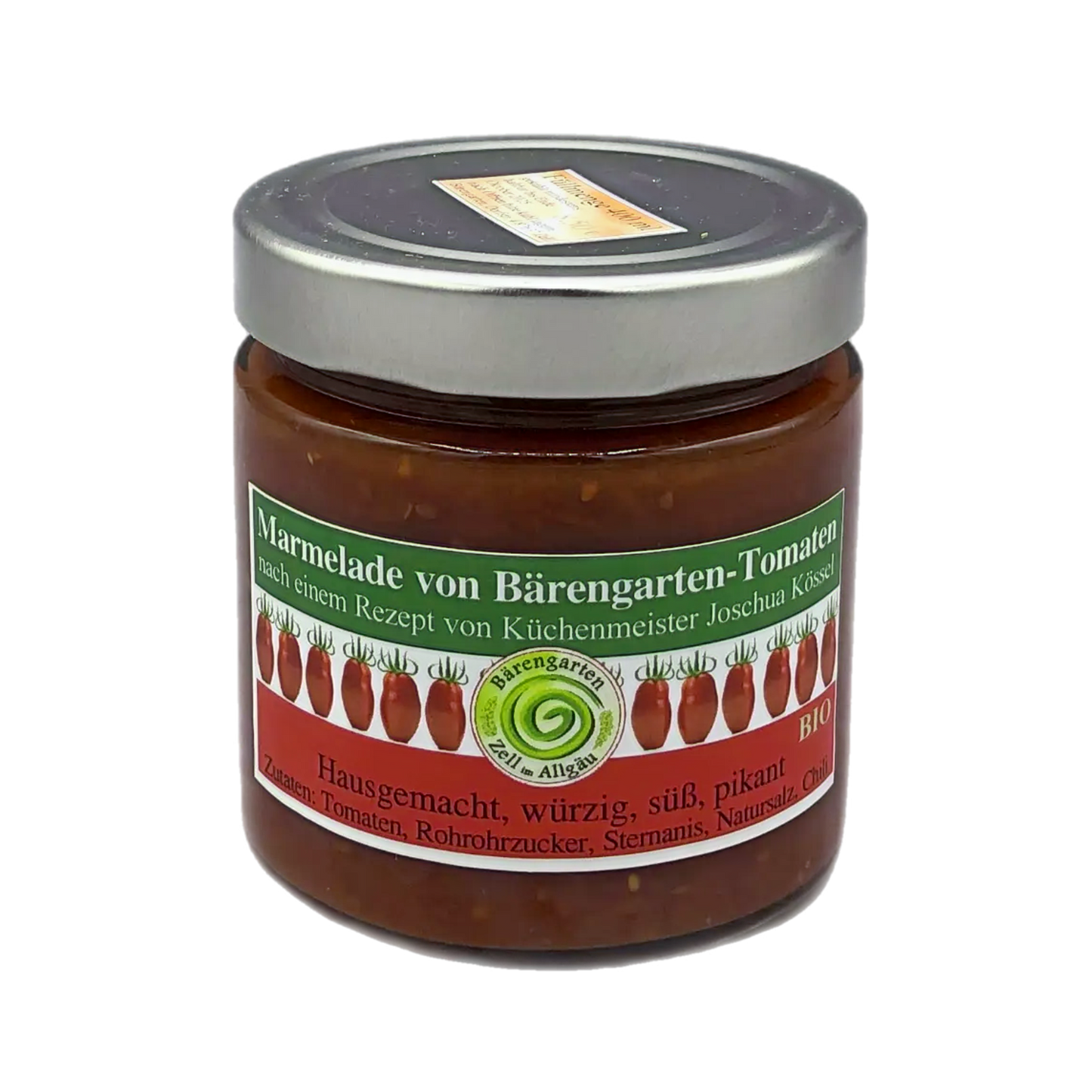 Marmelade von Bärengarten-Tomaten - 250 ml