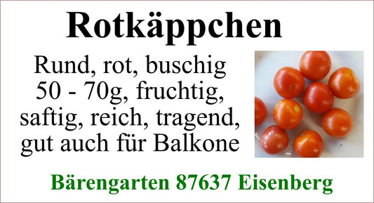 Tomaten mittel - Rotkäppchen