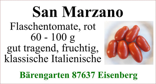 Tomaten mittel - San Marzano