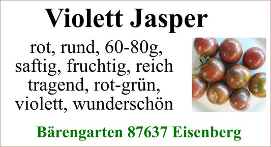 Tomaten mittel - Violet Jasper