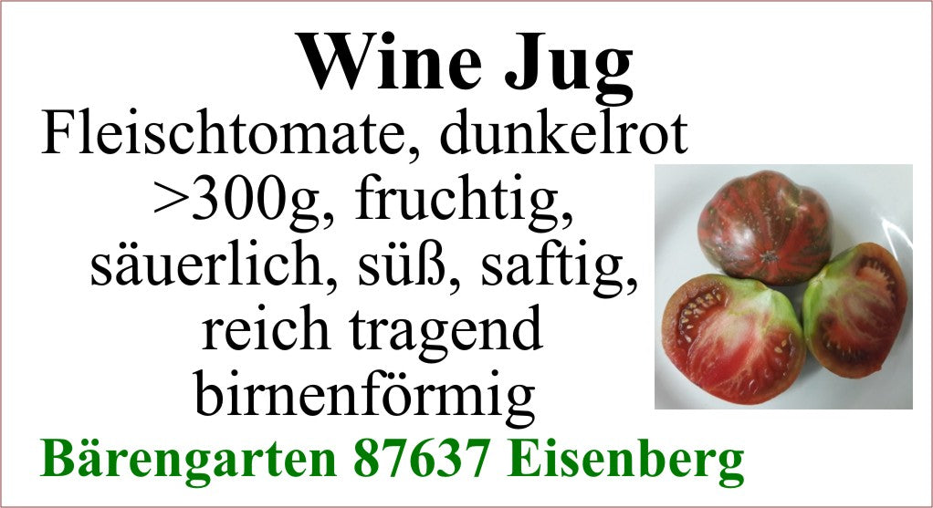 Tomaten mittel - Wine Jug