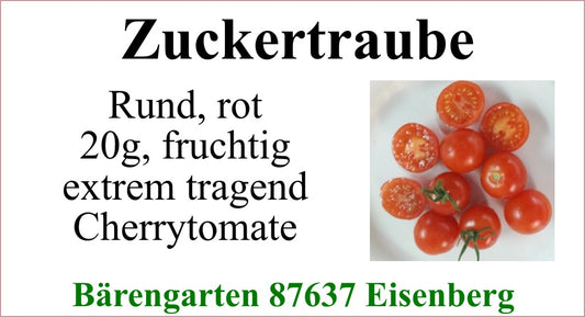 Tomaten klein - Zuckertraube