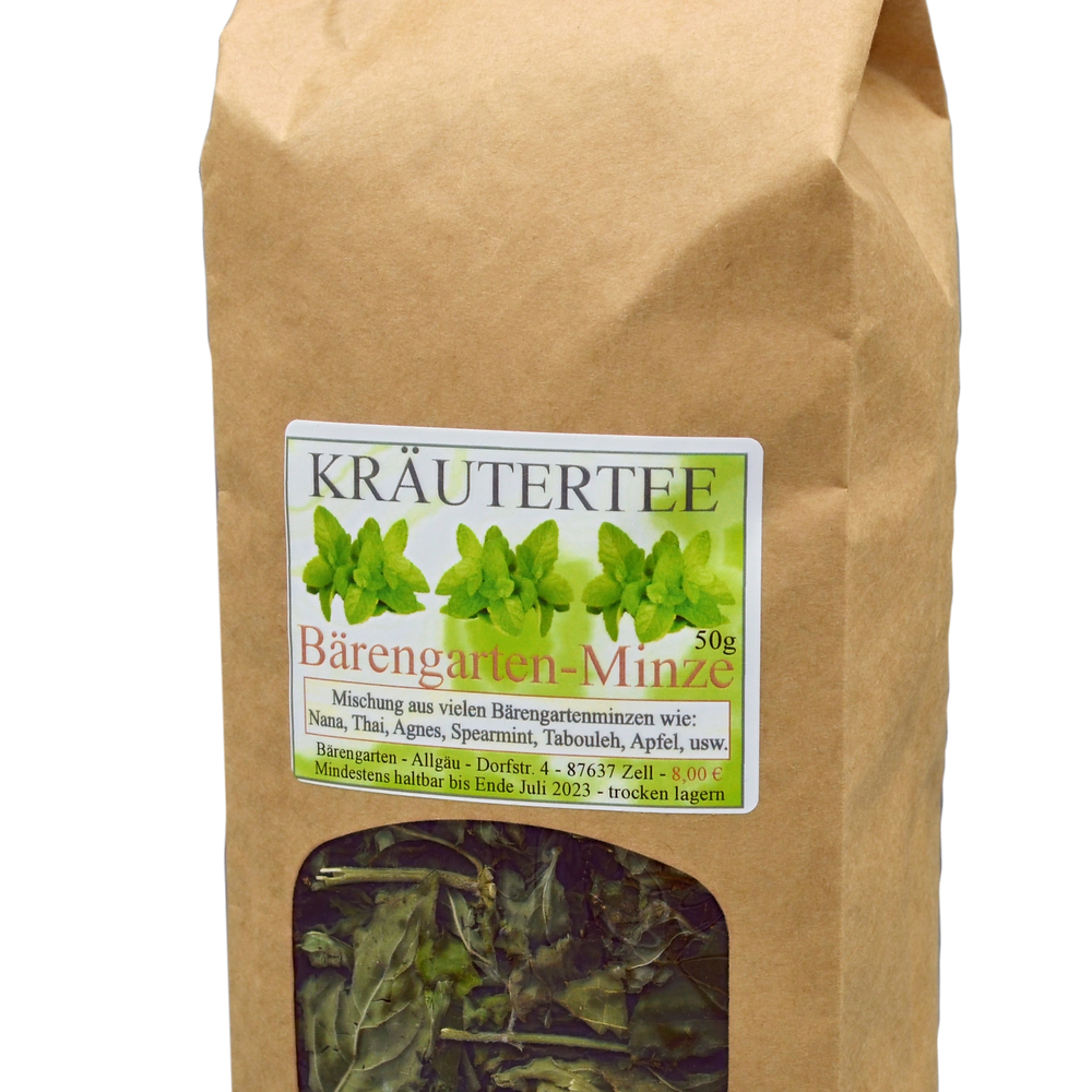 Kräutertee - Bärengarten Minze - 50g