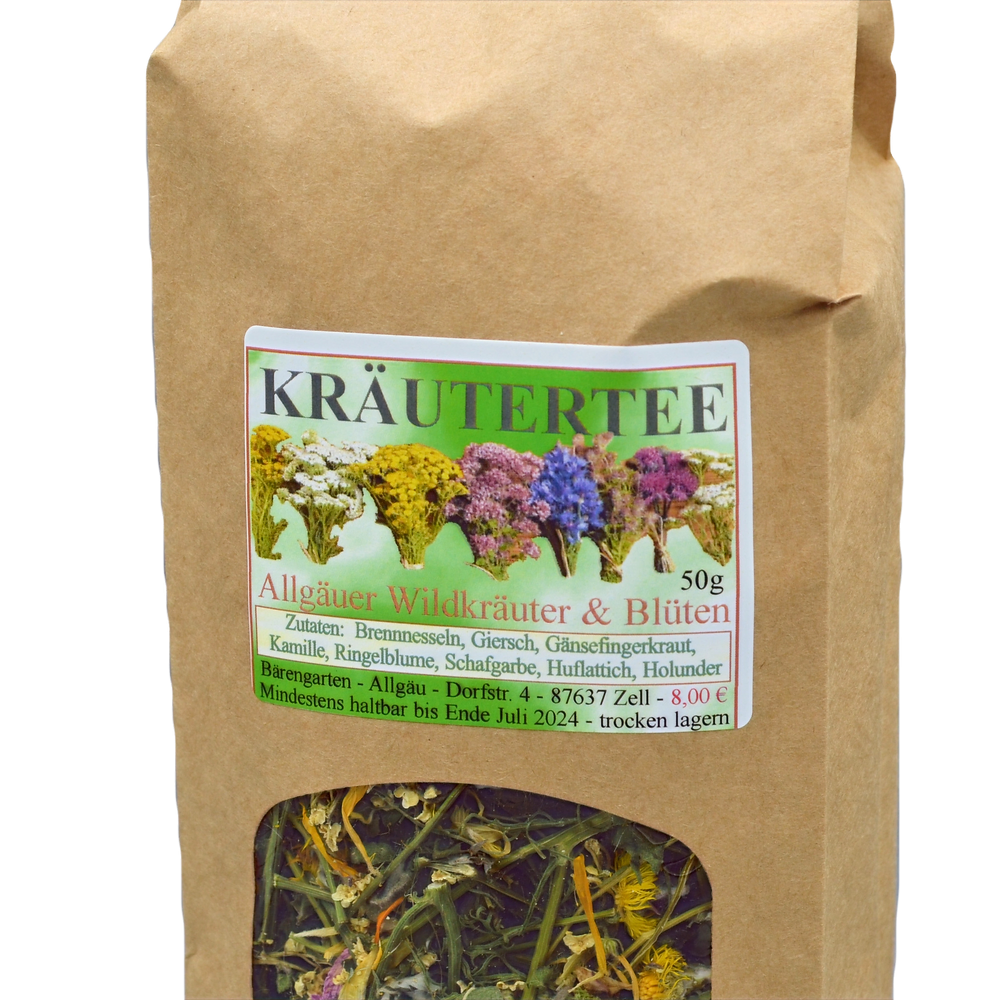 Kräutertee Allgäuer Wildkräuter und Blüten - 50 g