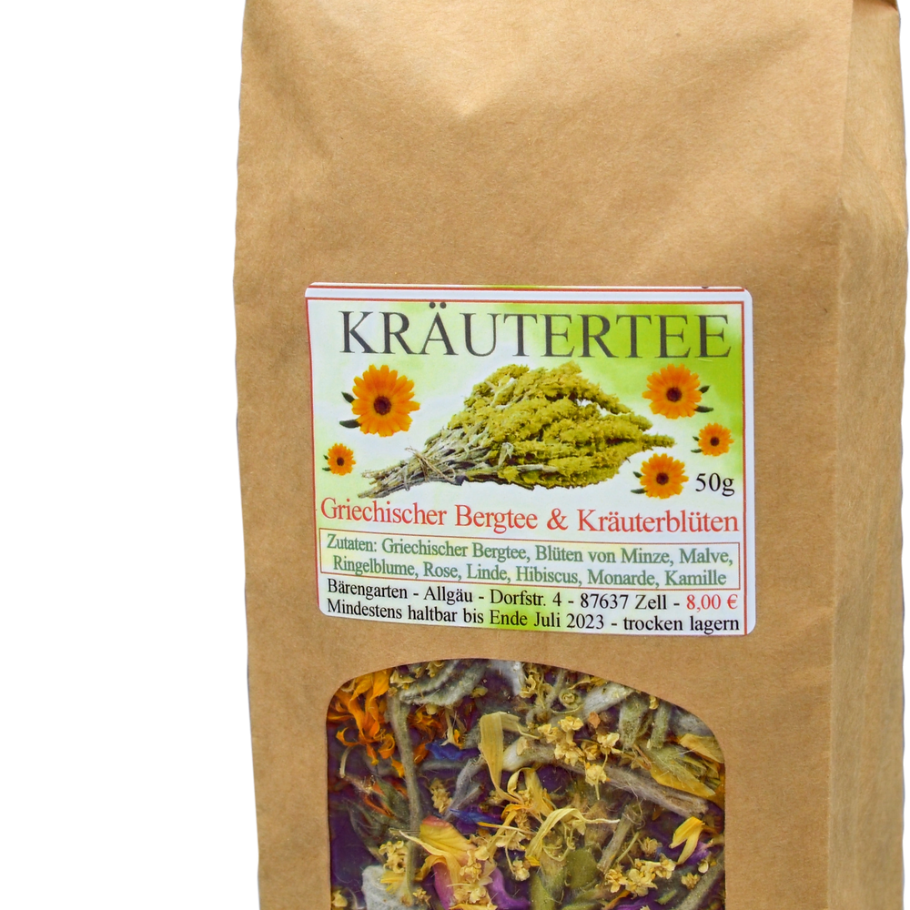 Kräutertee "Griechischer Bergtee & Kräuterblüten" - 50g
