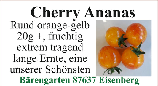 Tomaten klein - Cherry Ananas