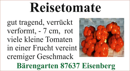 Tomaten mittel - Reisetomate