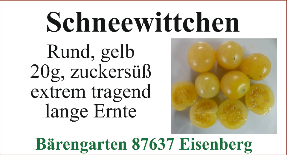 Tomaten klein - Schneewittchen